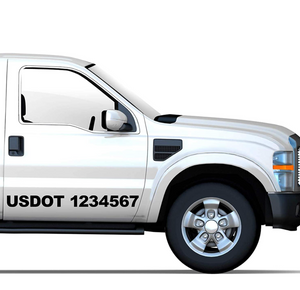 usdot number decal