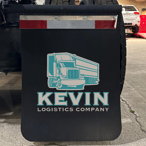 custom logo semi mudflap