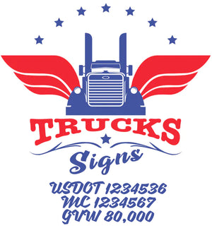 trucking decal sticker