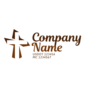 Religious American Truck Decal Transportation