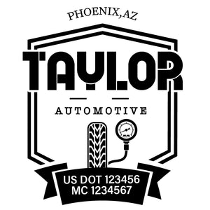 Mechanic Truck Decal US DOT