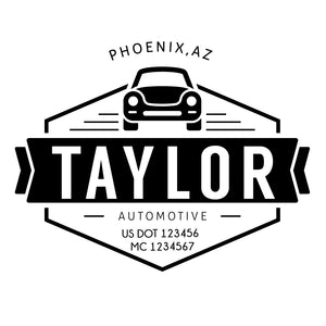 Mechanic Truck Decal US DOT