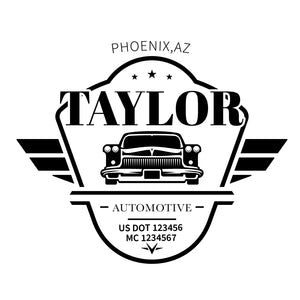 Mechanic Truck Decal US DOT