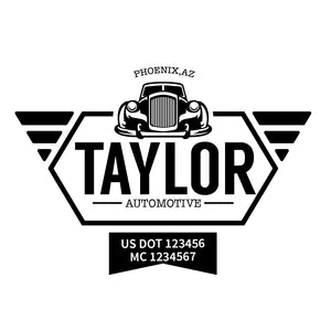 Mechanic Truck Decal US DOT