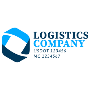 Transportation logistic company trucks decal