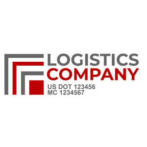 Transportation logistic company trucks decal