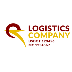 Transportation logistic company trucks decal