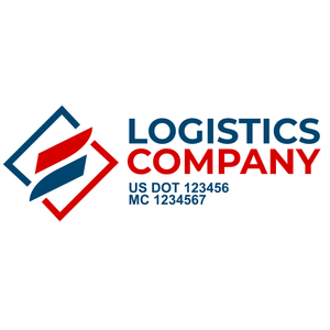 Transportation logistic company trucks decal