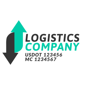 Transportation logistic company trucks decal
