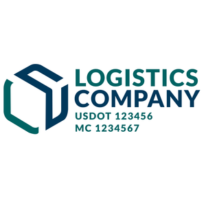 Transportation logistic company trucks decal