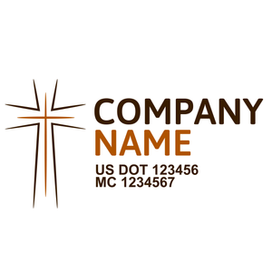 Religious American Truck Decal Transportation