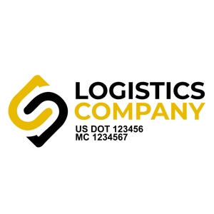 Transportation logistic company trucks decal