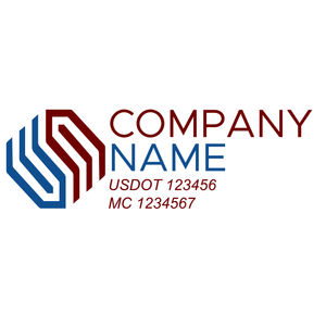 Transportation logistic company trucks decal