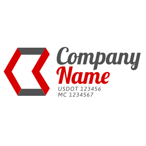 Transportation logistic company trucks decal