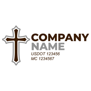 Religious American Truck Decal Transportation