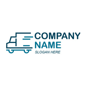Transportation logistic company trucks decal