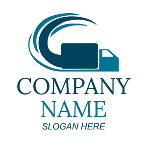 Transportation logistic company trucks decal