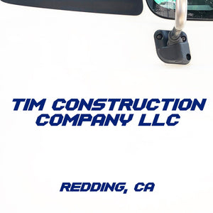 Company Name Decal with Location