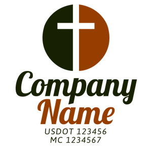 Religious American Truck Decal Transportation