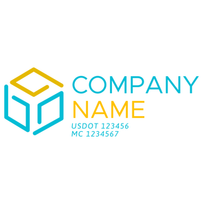 Transportation logistic company trucks decal