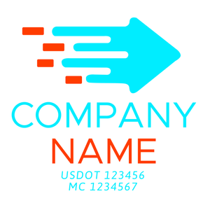 Transportation logistic company trucks decal