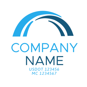 Transportation logistic company trucks decal