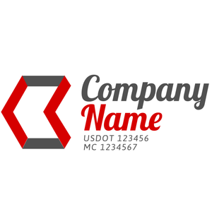 Transportation logistic company trucks decal