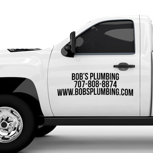 3 Line Truck Door Decal Sticker