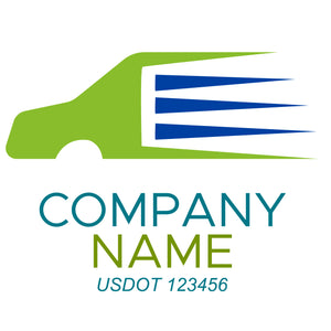 Transportation logistic company trucks decal