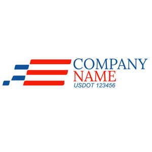 Transportation logistic company trucks decal