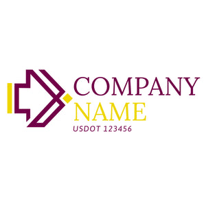 Transportation logistic company trucks decal