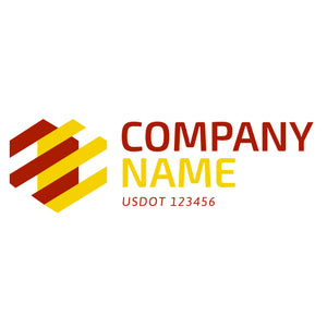 Transportation logistic company trucks decal
