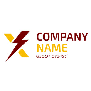 Transportation logistic company trucks decal