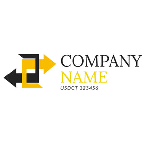 Transportation logistic company trucks decal