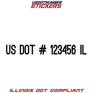 usdot sticker il illinois