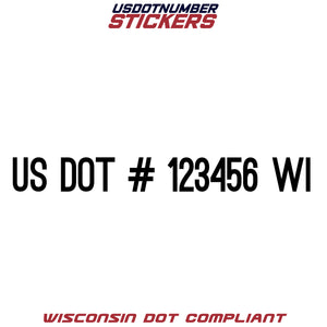 usdot sticker wi wisconsin