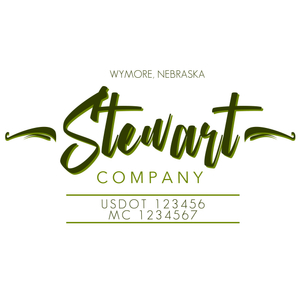 Vintage/Old School Truck Decal Template