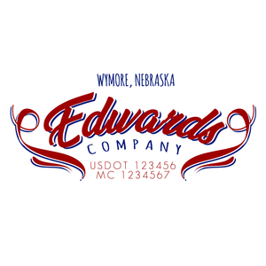 Vintage/Old School Truck Decal Template