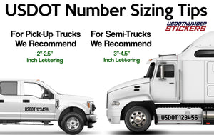 USDOT Number Sizing Tips for Commercial Vehicles | Choose The Right USDOT Size For Your Business