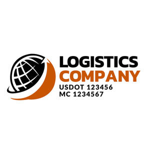 Logistics &amp; Transportation Truck Decal Templates