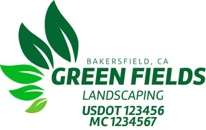 Lawn Care &amp; Landscaping Truck Decals