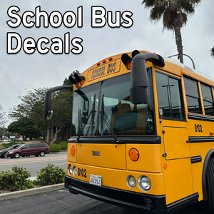School Bus Decal Stickers
