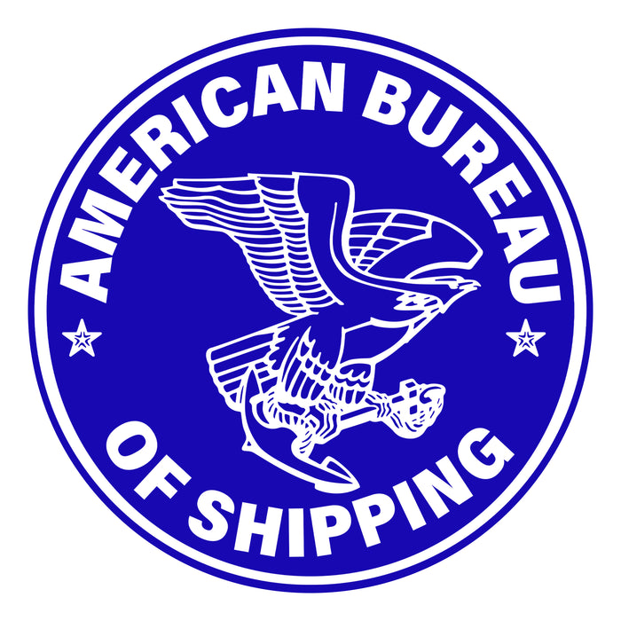 American Bureau of Shipping | Shipping Container Sticker Decal Label