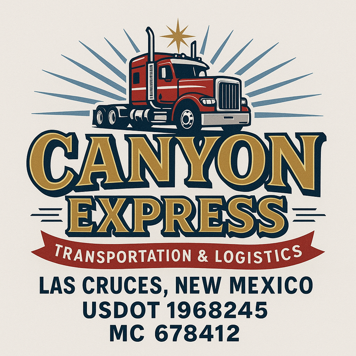 Custom Truck Door Decal Sticker Sign For Trucking, Transport, Logistics, Work Trucks, Semi Trucks With USDOT, MC, CA, KYU, VIN, GVW Regulation Numbers (Set of 2)