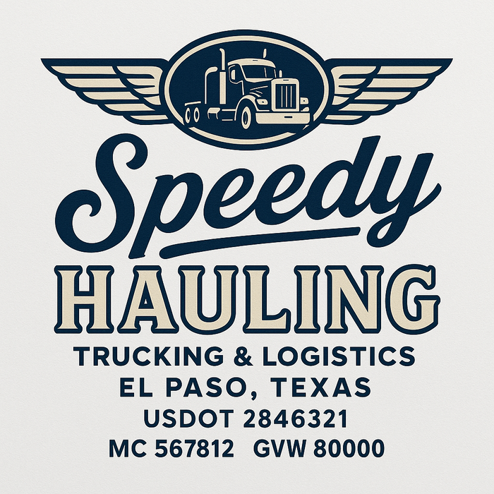 Custom Truck Door Decal Sticker Sign For Trucking, Transport, Logistics, Work Trucks, Semi Trucks With USDOT, MC, CA, KYU, VIN, GVW Regulation Numbers (Set of 2)