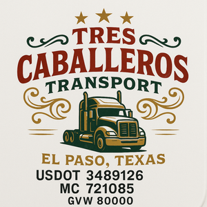 Custom Truck Door Decal Sticker Sign For Trucking, Transport, Logistics, Work Trucks, Semi Trucks With USDOT, MC, CA, KYU, VIN, GVW Regulation Numbers (Set of 2)