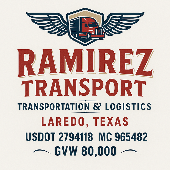Custom Truck Door Decal Sticker Sign For Trucking, Transport, Logistics, Work Trucks, Semi Trucks With USDOT, MC, CA, KYU, VIN, GVW Regulation Numbers (Set of 2)