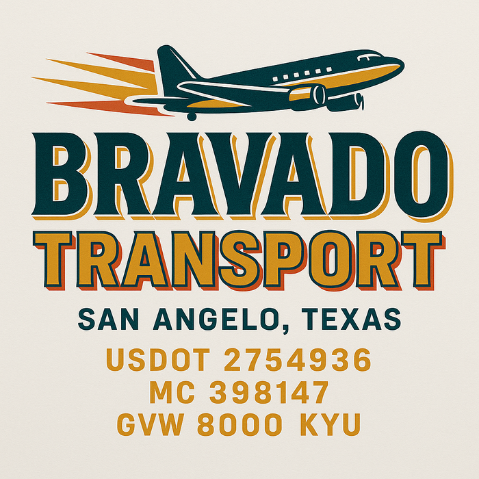 Custom Truck Door Decal Sticker Sign For Trucking, Transport, Logistics, Work Trucks, Semi Trucks With USDOT, MC, CA, KYU, VIN, GVW Regulation Numbers (Set of 2)