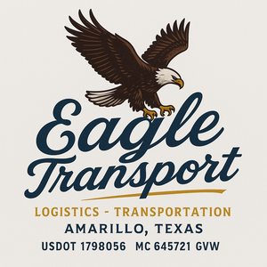 Custom Truck Door Decal Sticker Sign For Trucking, Transport, Logistics, Work Trucks, Semi Trucks With USDOT, MC, CA, KYU, VIN, GVW Regulation Numbers (Set of 2)