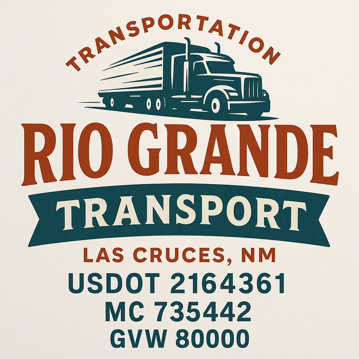 Custom Truck Door Decal Sticker Sign For Trucking, Transport, Logistics, Work Trucks, Semi Trucks With USDOT, MC, CA, KYU, VIN, GVW Regulation Numbers (Set of 2)